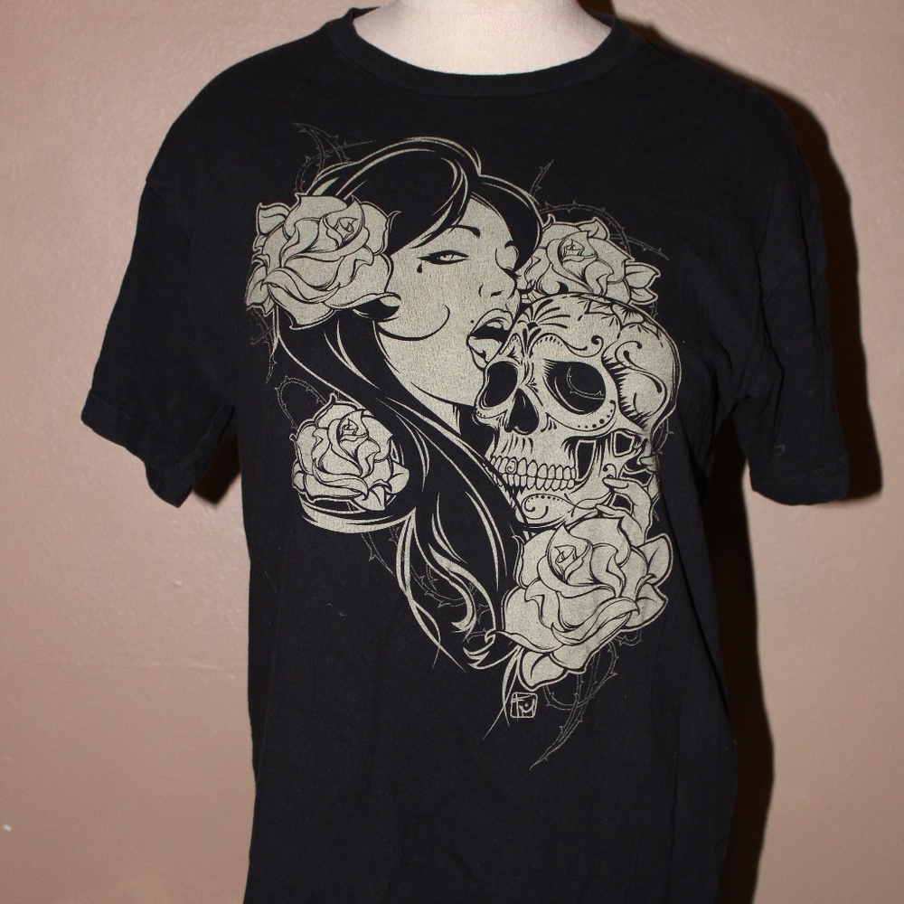 Civilian Press "Skull Lick" Shirt